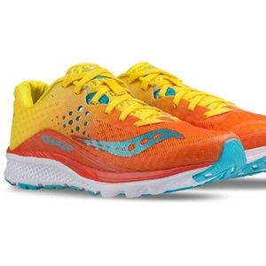 WTB Saucony Kinvara 8 (Orange/Yellow) (Grey/Teal)